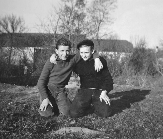 Jugendfreunde: Stefan (Pisti) Ritter und Friedrich (Fritz) Samer