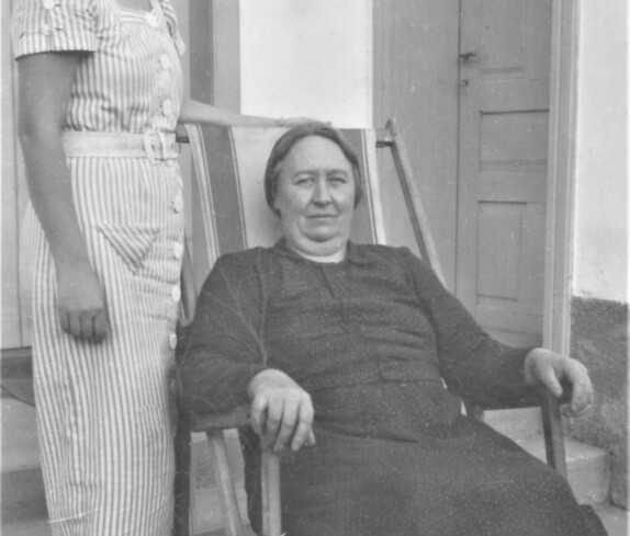 Ida Schermann *1887/ +1963 und Nichte Margit