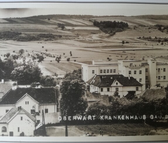 Ansichtskarte: Krankenhaus (Spitalgasse / heute Dr.-Emmerich-Gyenge-Platz)