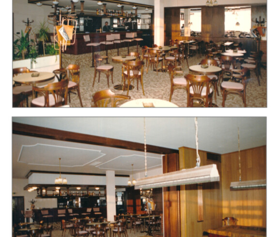Das Billard-Cafe A. L. Gangoly (oberhalb des Gloria Tonkinos - Lisztgasse 10)
