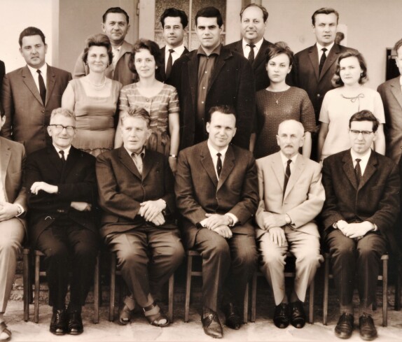 Lehrkörper der Berufsschule 1964/65