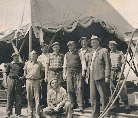 Oberwarter Gruppe im Straßenbau - Csencsics/Gyaki/Muth/Radavits/Wagner/Fülöp/Osvald