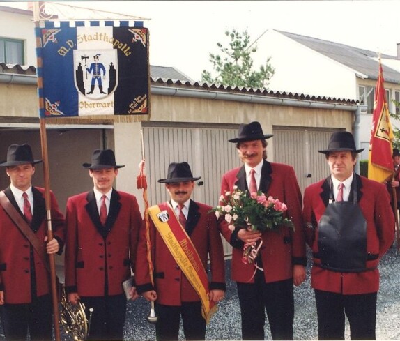 Stadtkapelle Oberwart: Gruppenbild am 1. Mai