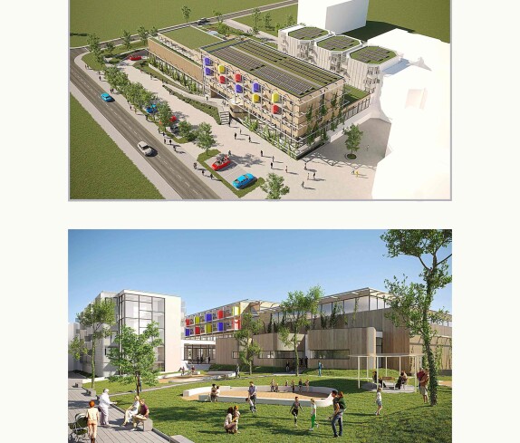 Haus der Volksgruppen (Schulgasse 33): Modellansichten