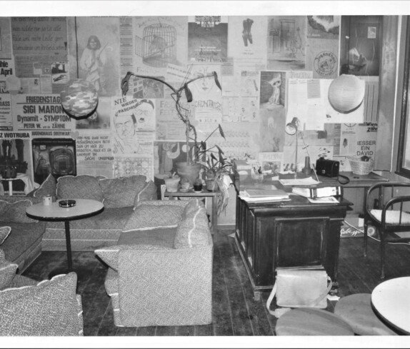 Das Büro des Jugendhauses - später OHO (Lisztgasse 12)