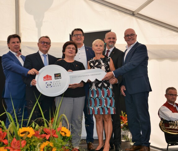 Eröffnung des STEP-Gästehauses (Dornburggasse 95)