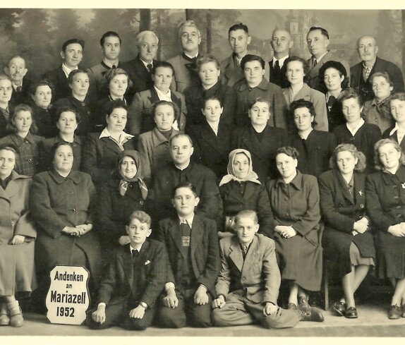 Röm. kath. Pfarre - Wallfahrt nach Mariazell 1952