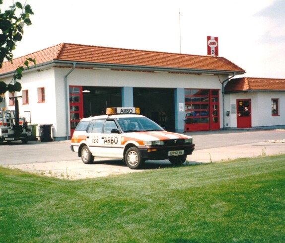 ARBÖ: Neueröffnung des Stützpunkts Rosengasse 1 am 27. Oktober 1990