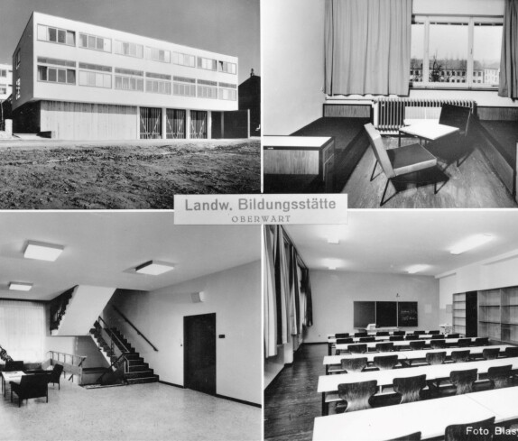 Ansichtskarte: Landwirtschaftliche Bildungstätte (Prinz Eugen Straße 7)