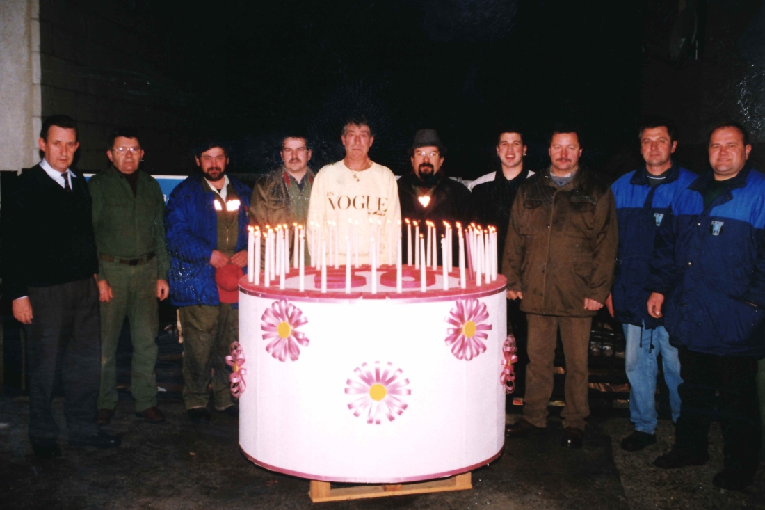 Otto Szabo (*1949/+2012): die Feuerwehr gratuliert zum 50-er