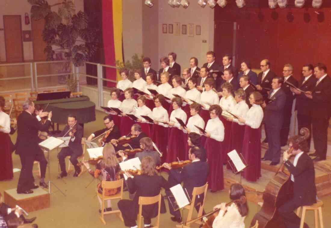 Stadtchor Oberwart - Aufführung unter der Leitung von Prof. Karl Messner