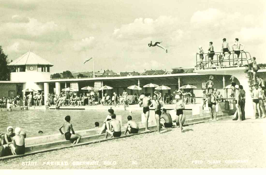 Schwimmbad, später Freibad geannnt (Badgasse6)
