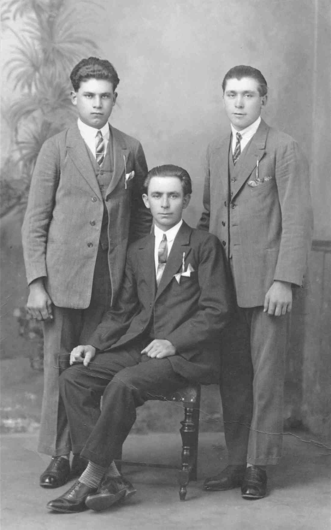 Die Brüder Alexander, Ludwig und Josef Szabo (Dornburggasse 17)