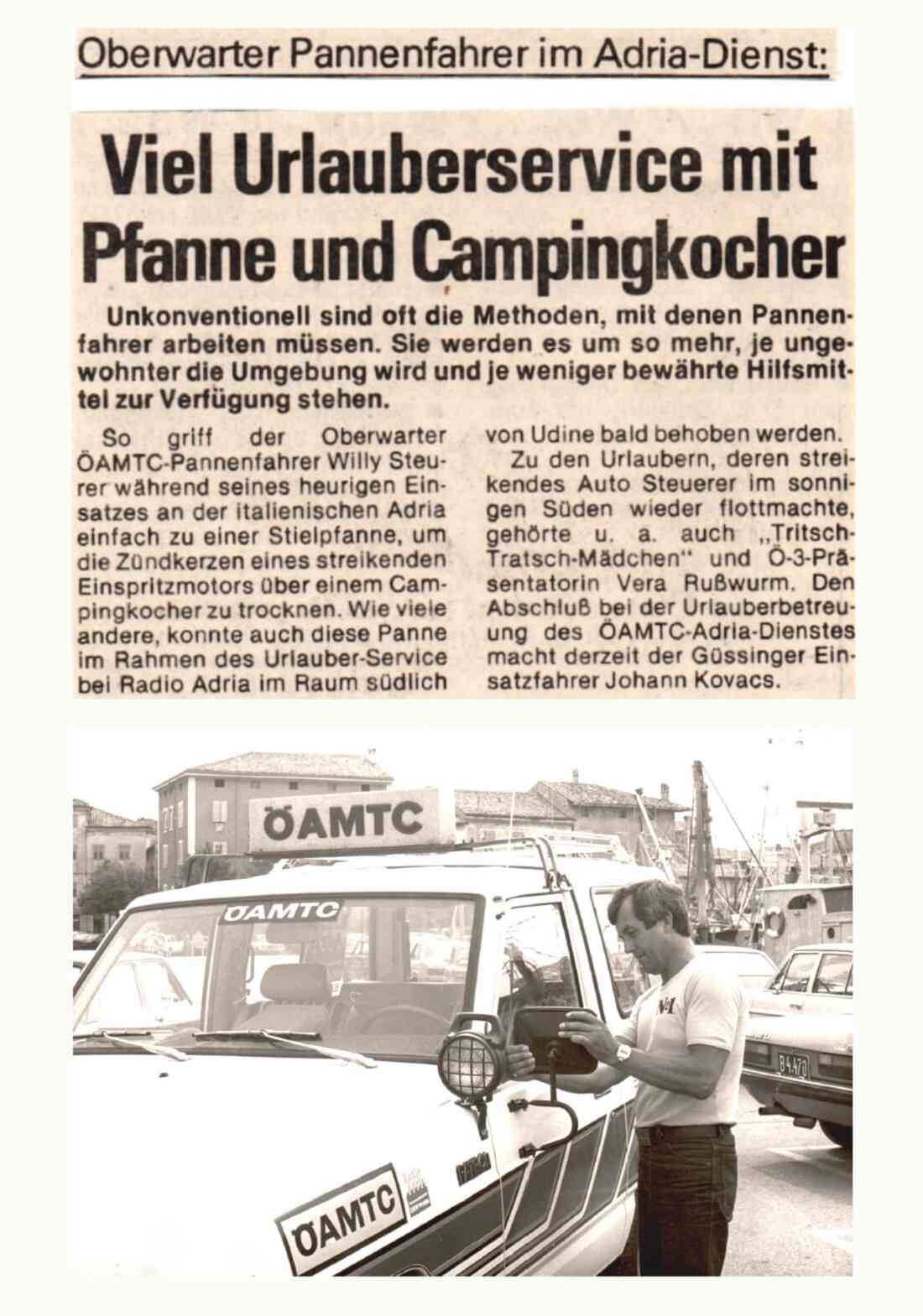 ÖAMTC: Urlaubsservice an der Adria - Willi Steurer