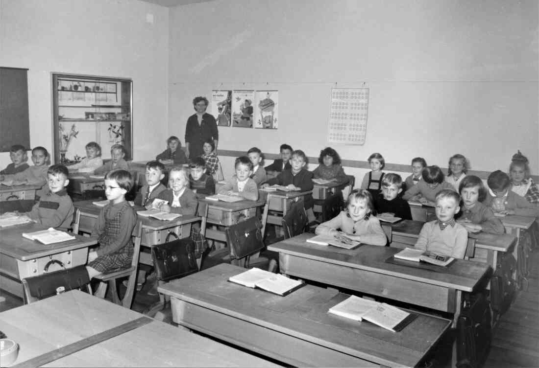 Volksschulklasse - VL. Rosina Illias im Schuljahr 1961/62