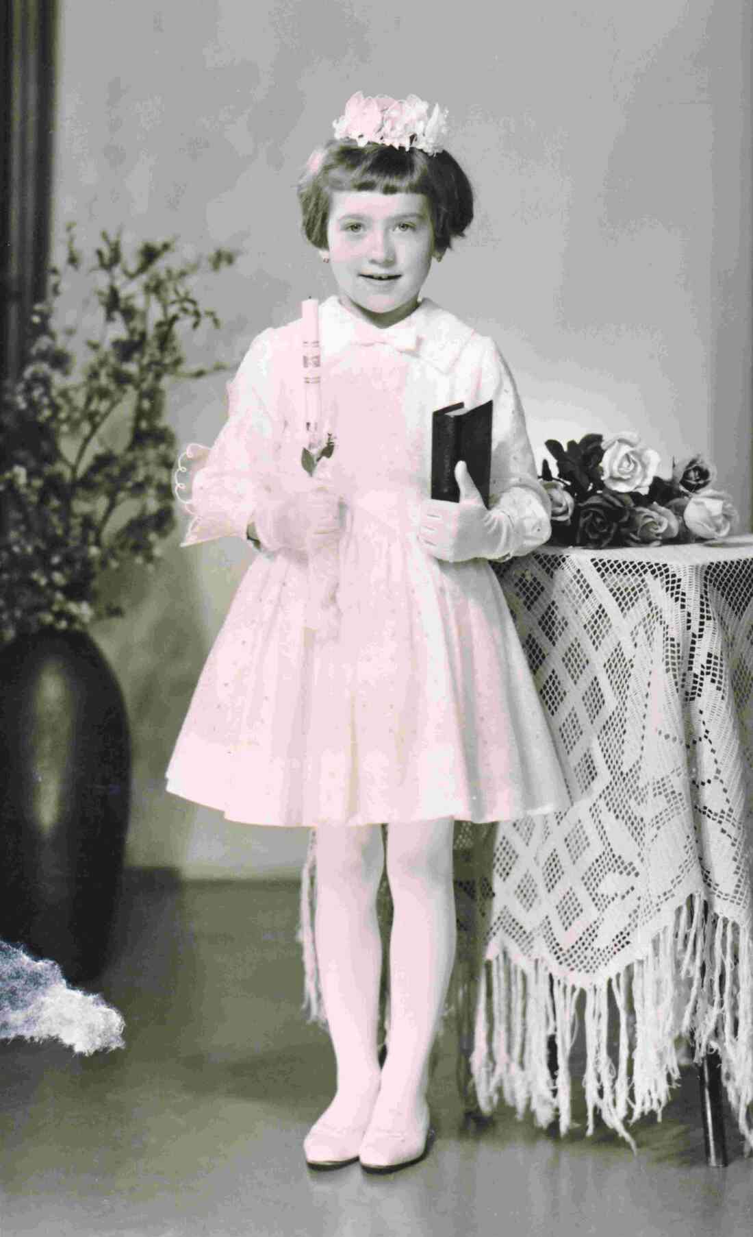 Erstkommunion Anneliese Böcskör (*1956)