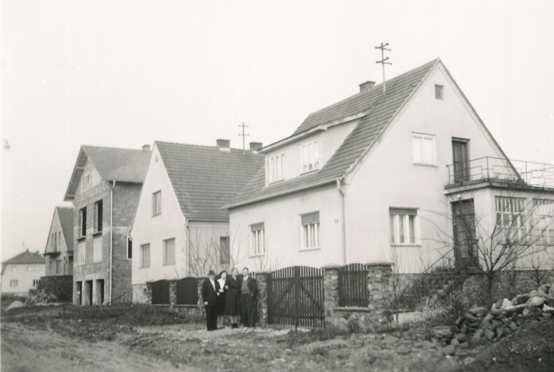 Blick in die Adalbert Stifter Gasse auf die Häuser 6-12 / Böcskör-Szabo