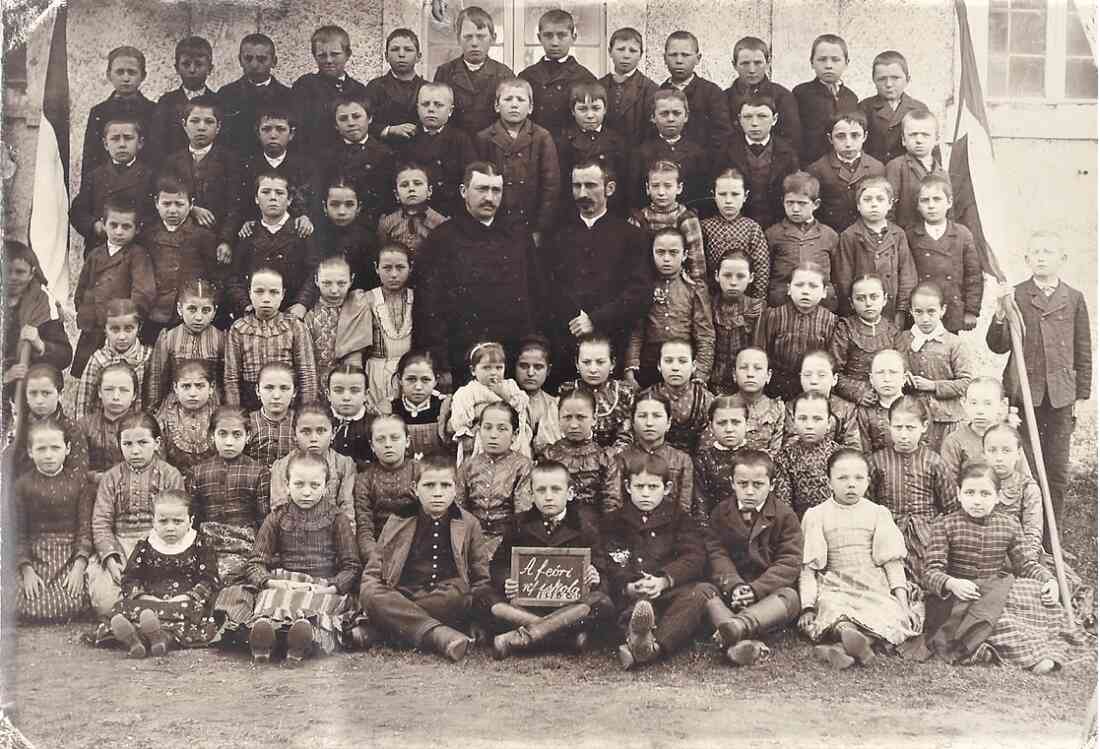 Reformierte Schule: Klassenfoto 1897 (Nemeth/Takacs)