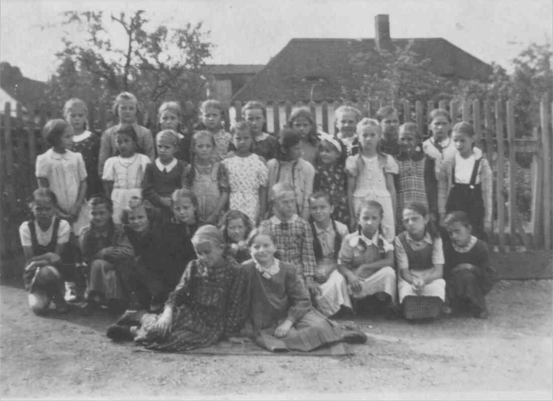 4. Klasse der Volksschule