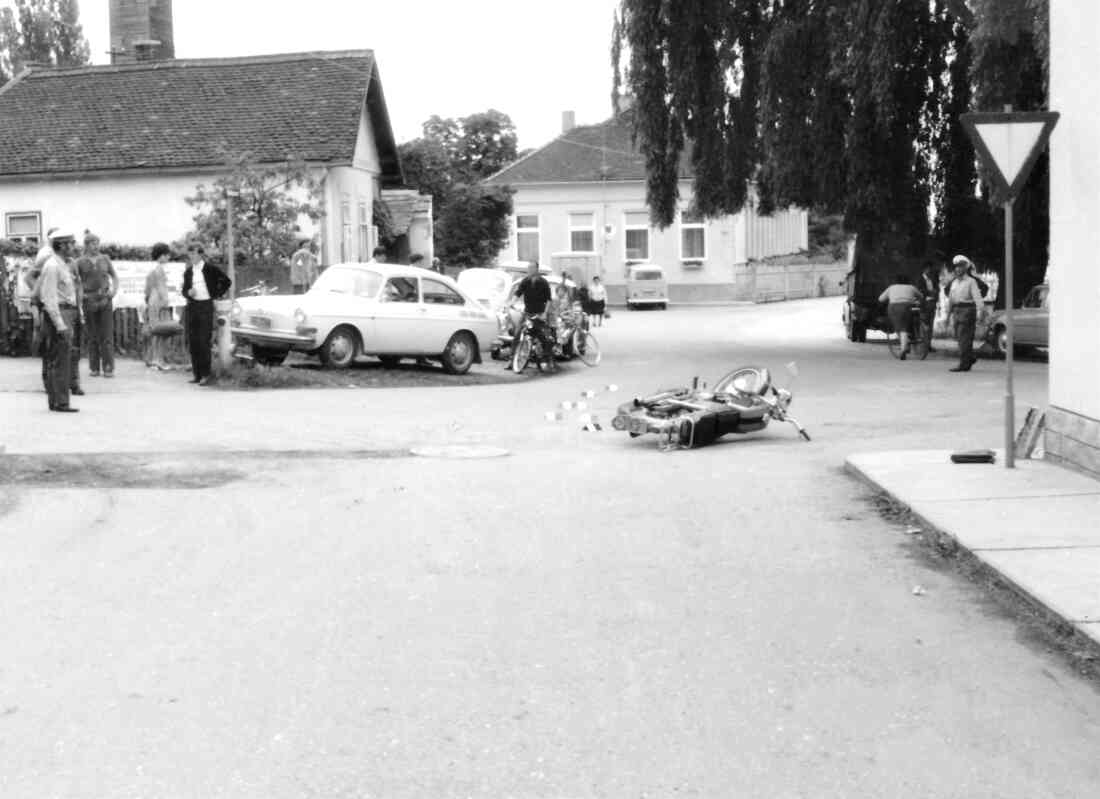 Gendarmerie: Verkehrsunfall auf der Kreuzung Evang. Kirchengasse / Badgasse
