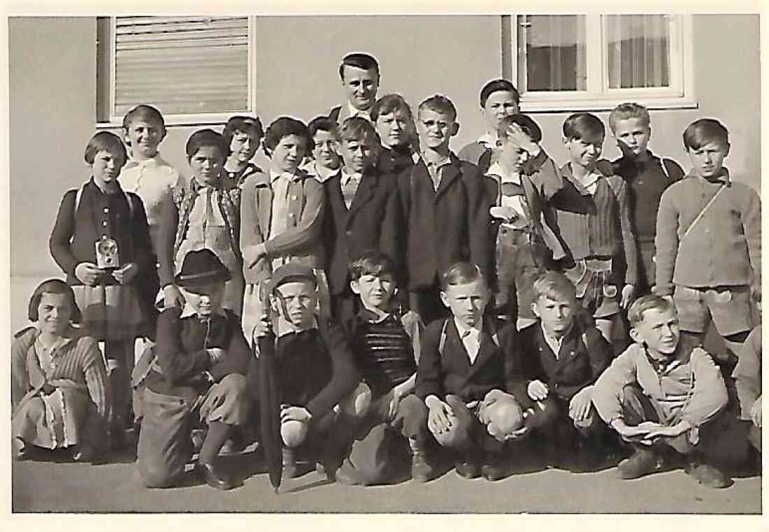 Ausflug der 5.A-Klasse der Volksschule nach Buchschachen und Markt Allhau am 8. 6. 1962