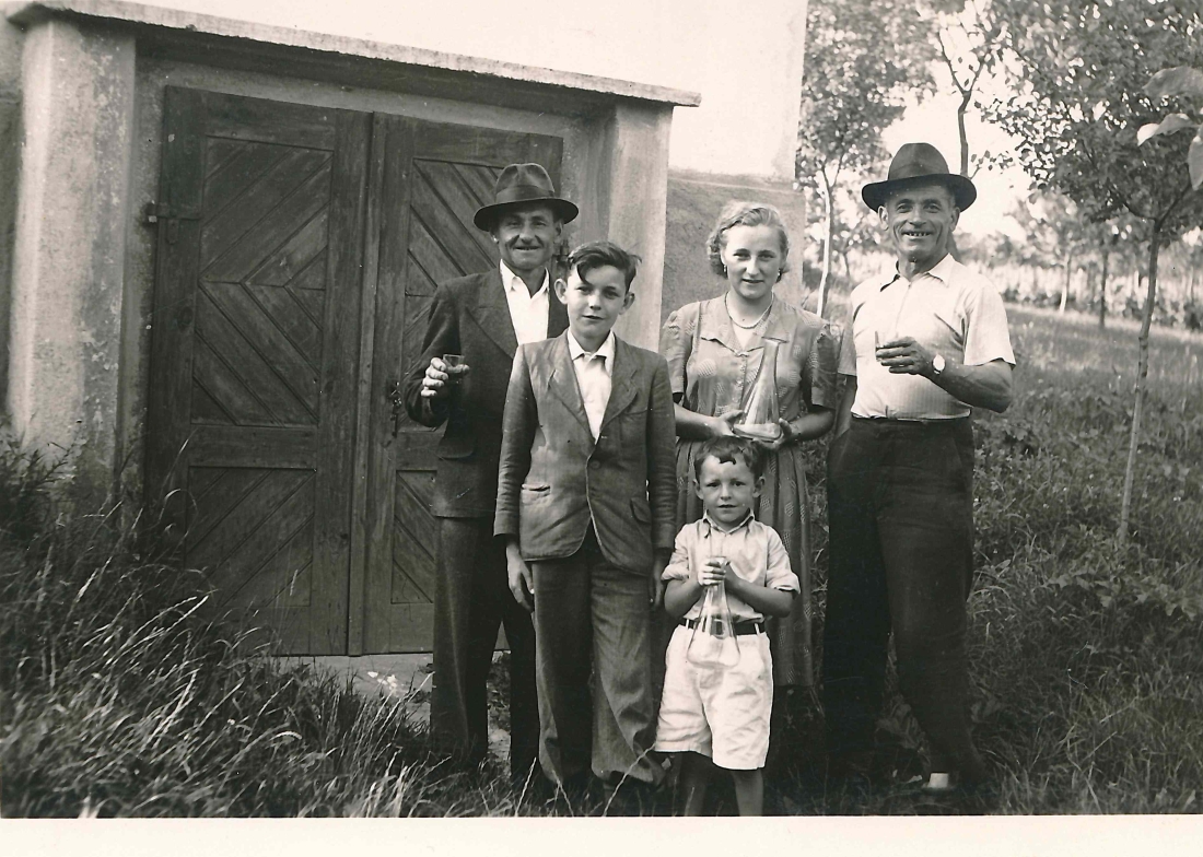 Ausflug von Isa Muth (geb. Benkö) zum Paten Alexander Pongracz nach St. Margarethen