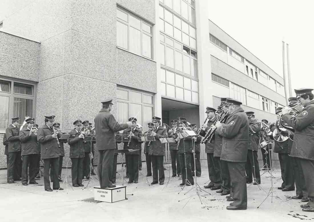 Eröffnung des Fernmeldeamts in Oberwart (Schulgasse 25)