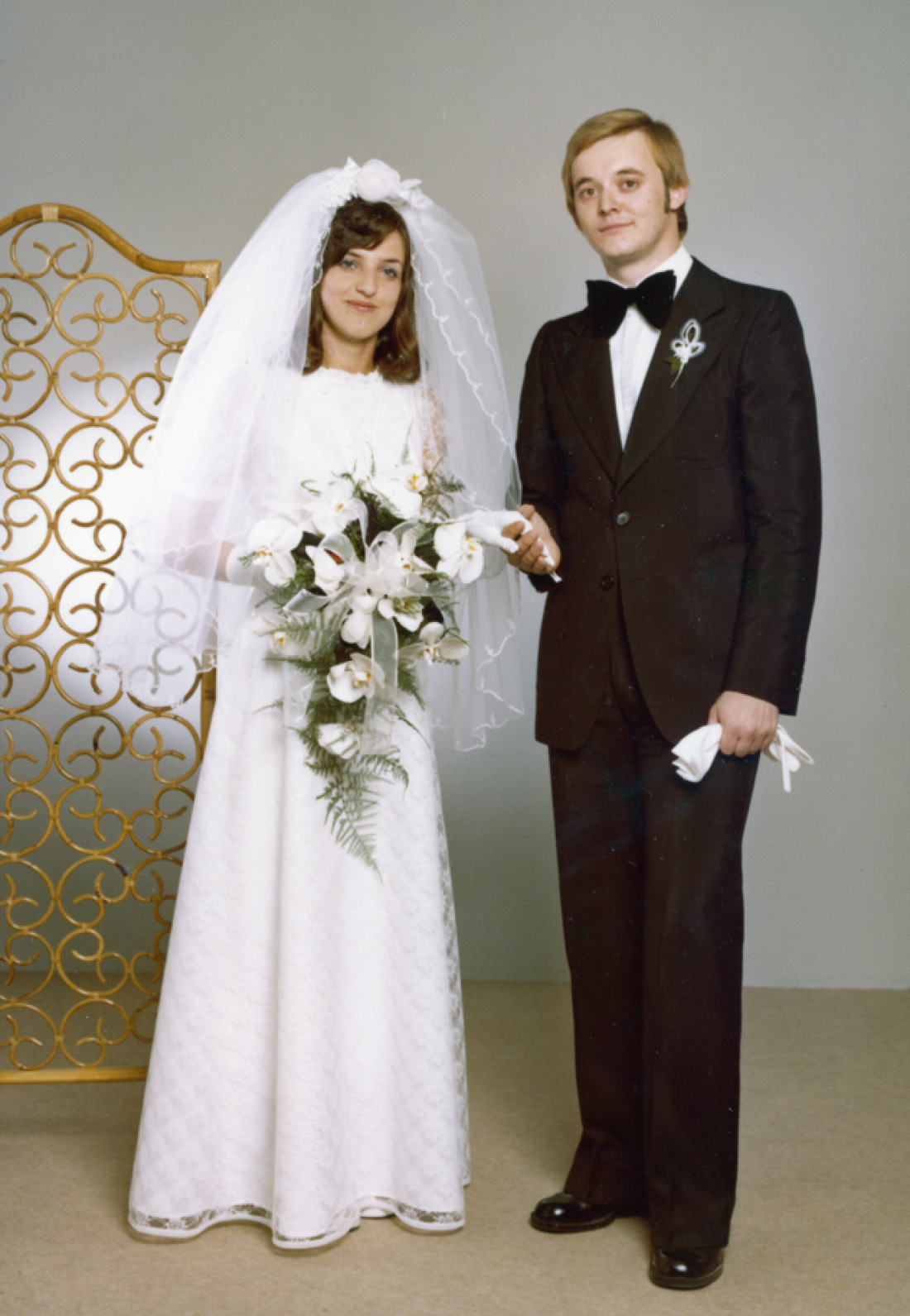 Hochzeitspaar Renate Glatz und Eugen Wagner jun.