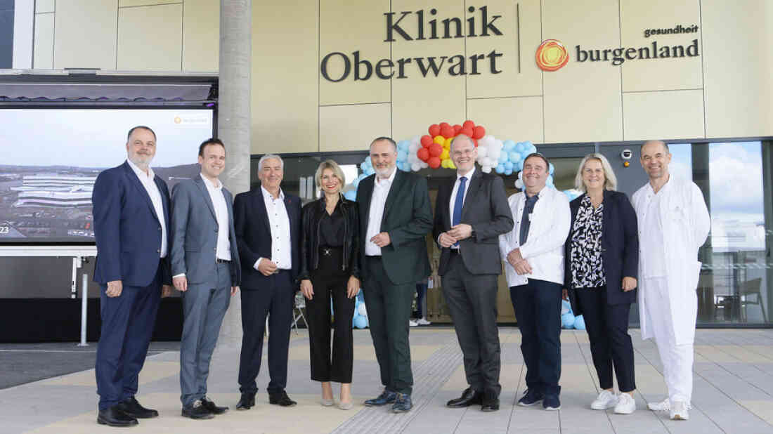 Krankenhaus: Tage der offenen Tür in der Klinik Oberwart - Schmidt/Seper/Leitgeb/Dozkozil/Öhler/Ochsenhofer/Gräf/Gruber