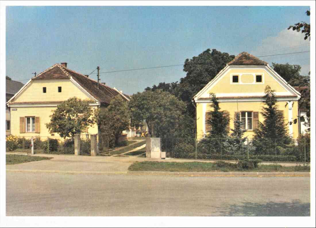 Evang. Pfarrgemeinde AB: Häuser des Edlen v. Benedek (Linke Bachgasse 56a und 58)