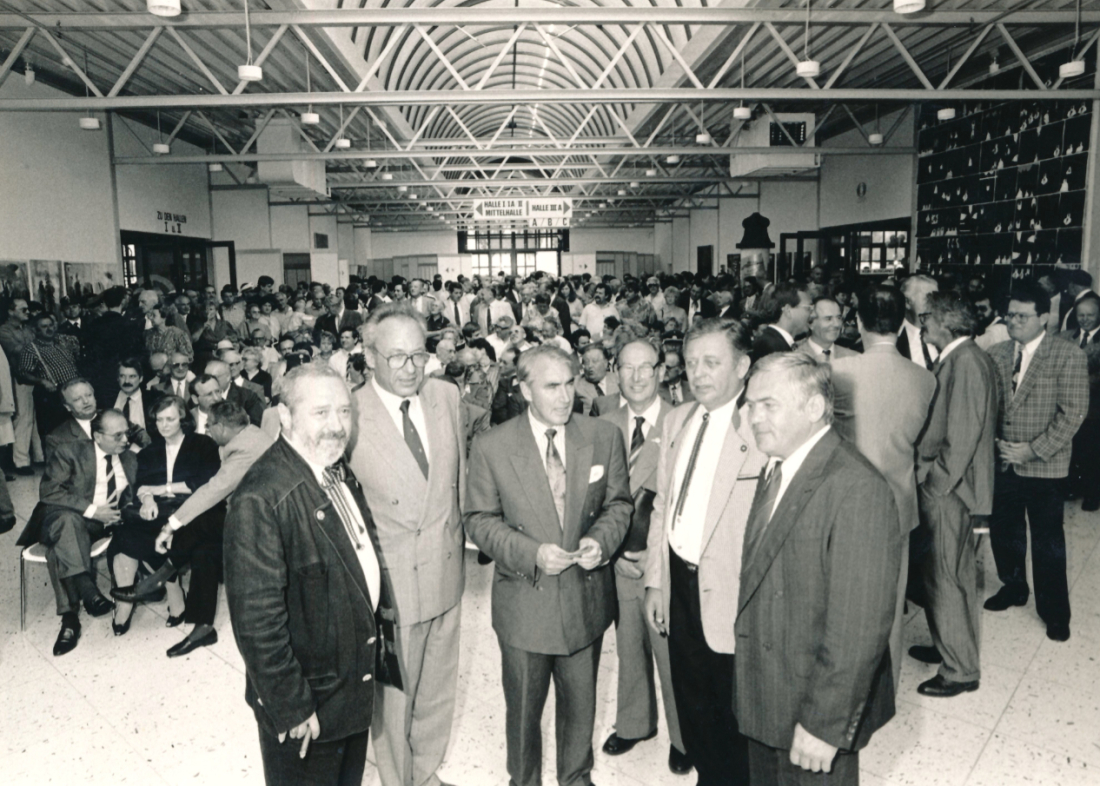 Informeröffnung 1991 im Zentralfoyer - Henhapl/Stix/Sauerzopf/Mikovits/Fülöp/Pusztai