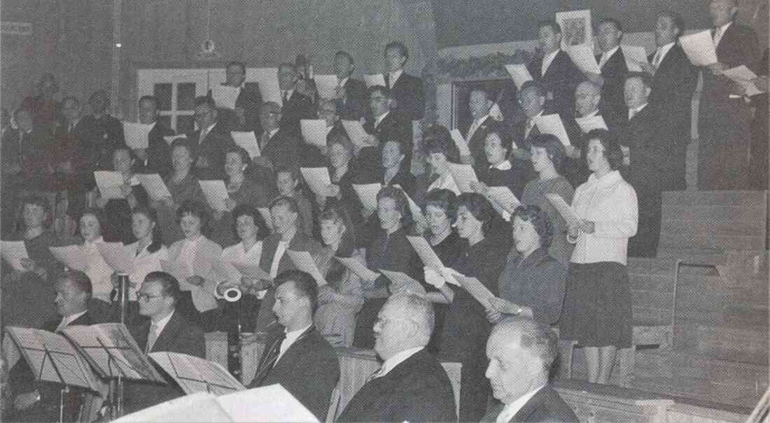 Gesangverein Oberwart: Haydnfeier in der Rotunde am 30. Mai 1959