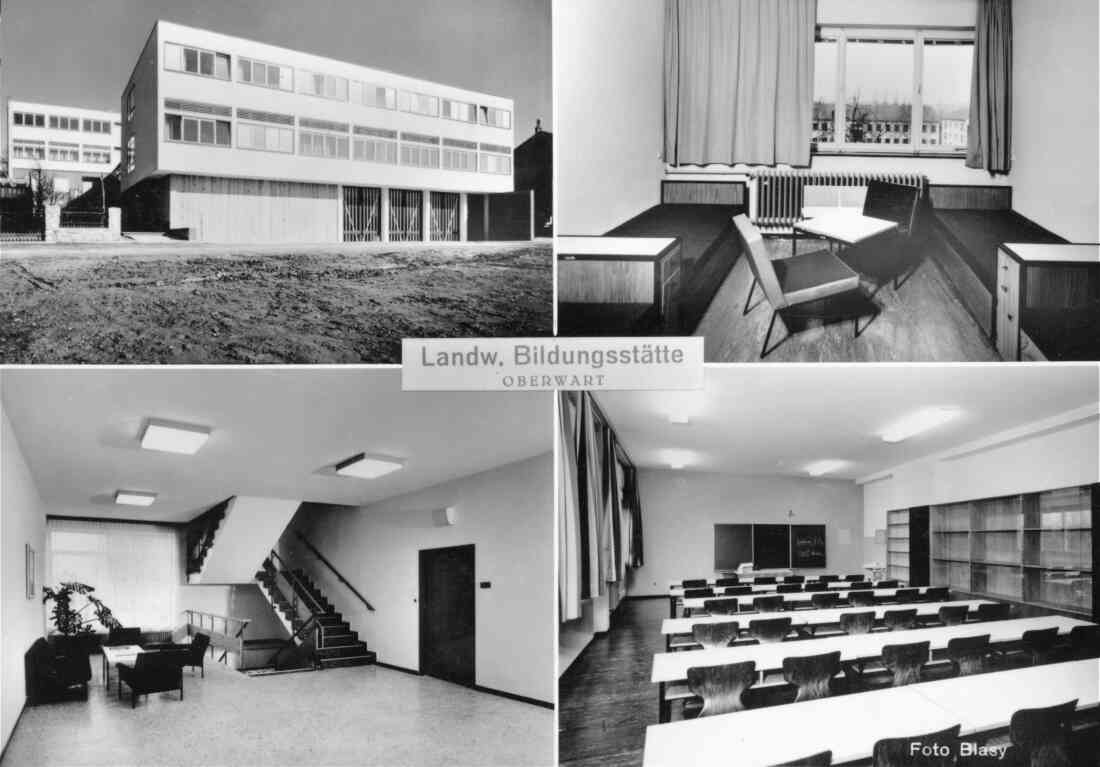 Ansichtskarte: Landwirtschaftliche Bildungstätte (Prinz Eugen Straße 7)