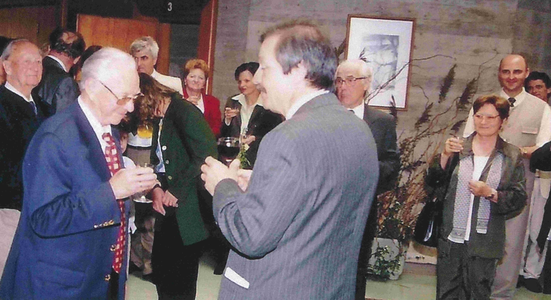 Röm. kath. Pfarre: Agape nach der Aufführung einer Messe von Prof. Karl Messner - Sattler/Miertl/Krutzler/Muth