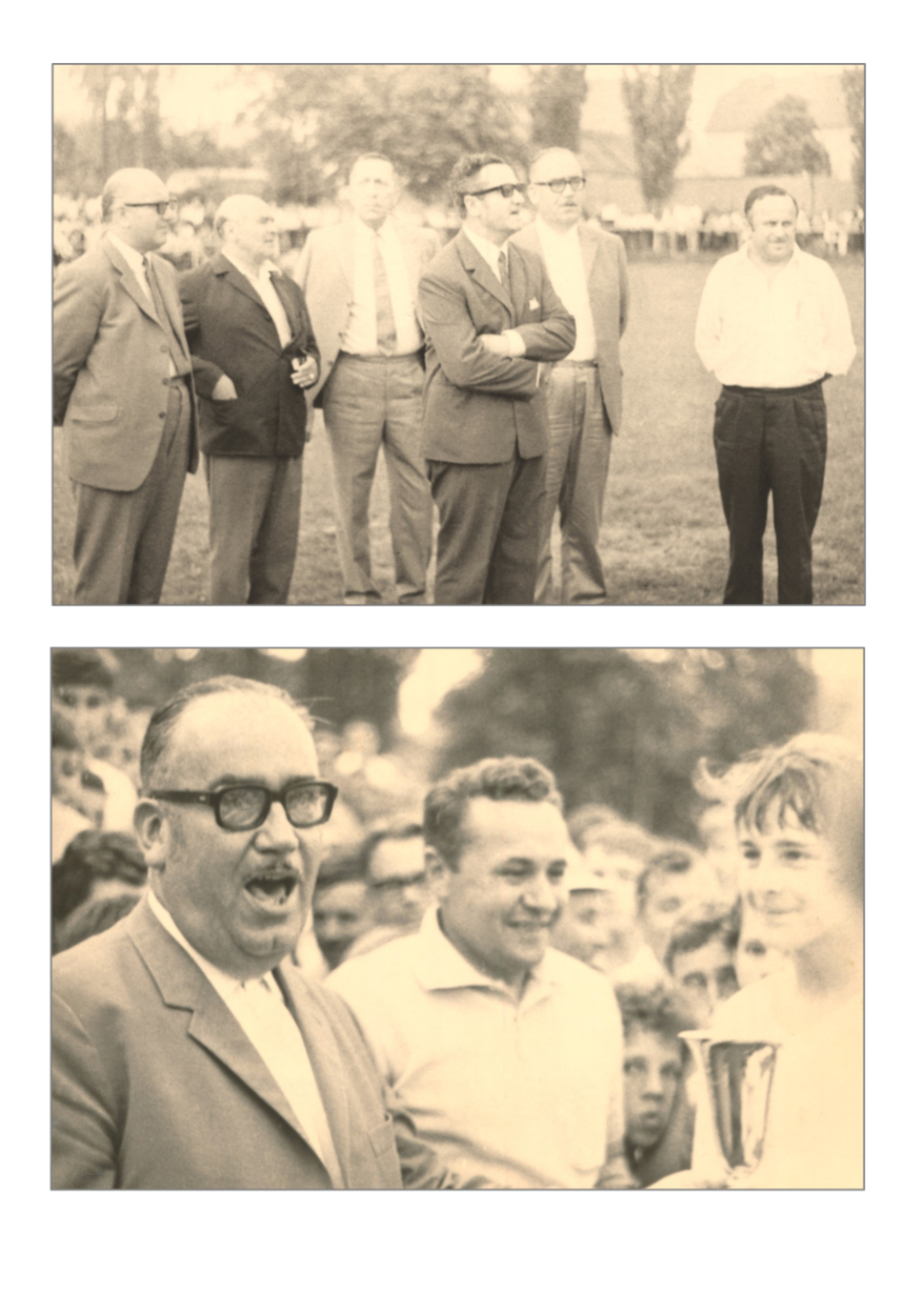 Fußball - SC Oberwart: Schülerstaatsmeister 1969/70 - Ehrung am SC-Platz - Muth/Glatz/Linzer/Hatvagner/Wanger/Schober/Benedek/Ochsenhofer