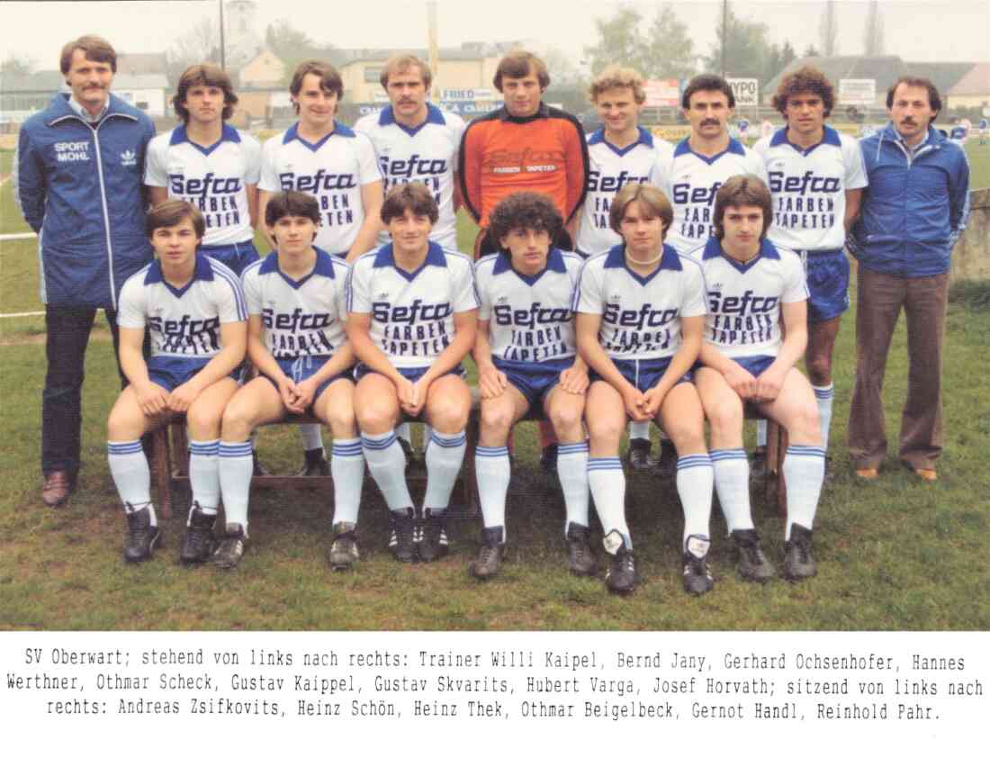 Fußball - SV Oberwart: 1979/80