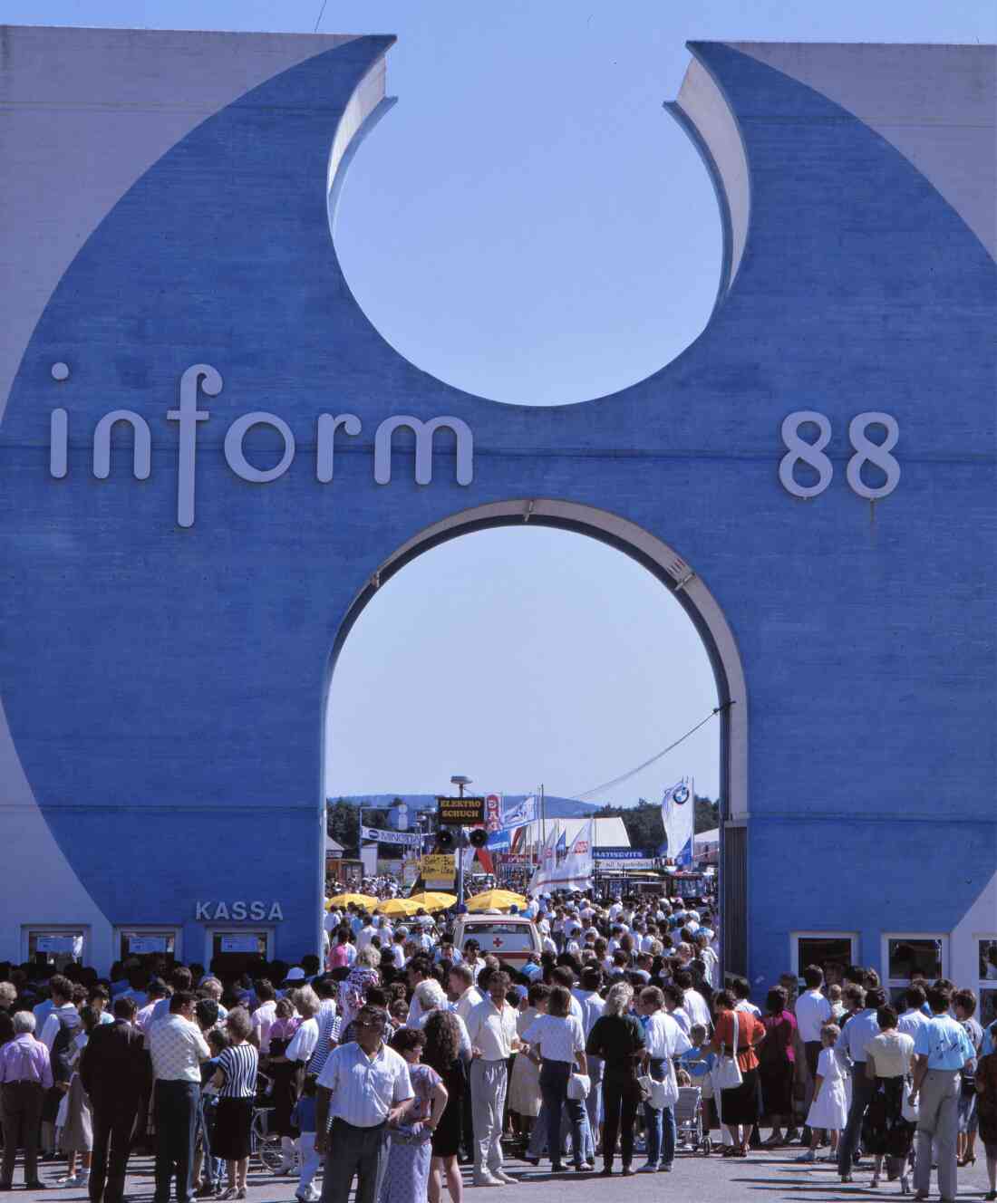 Inform Oberwart 1988: Eingangsbereich
