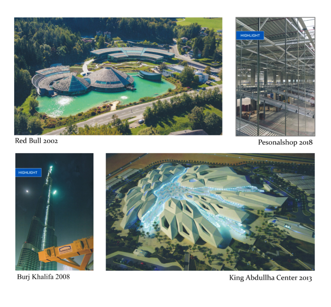 Unger Steel Group / Unger Stahlbau - Hightlights