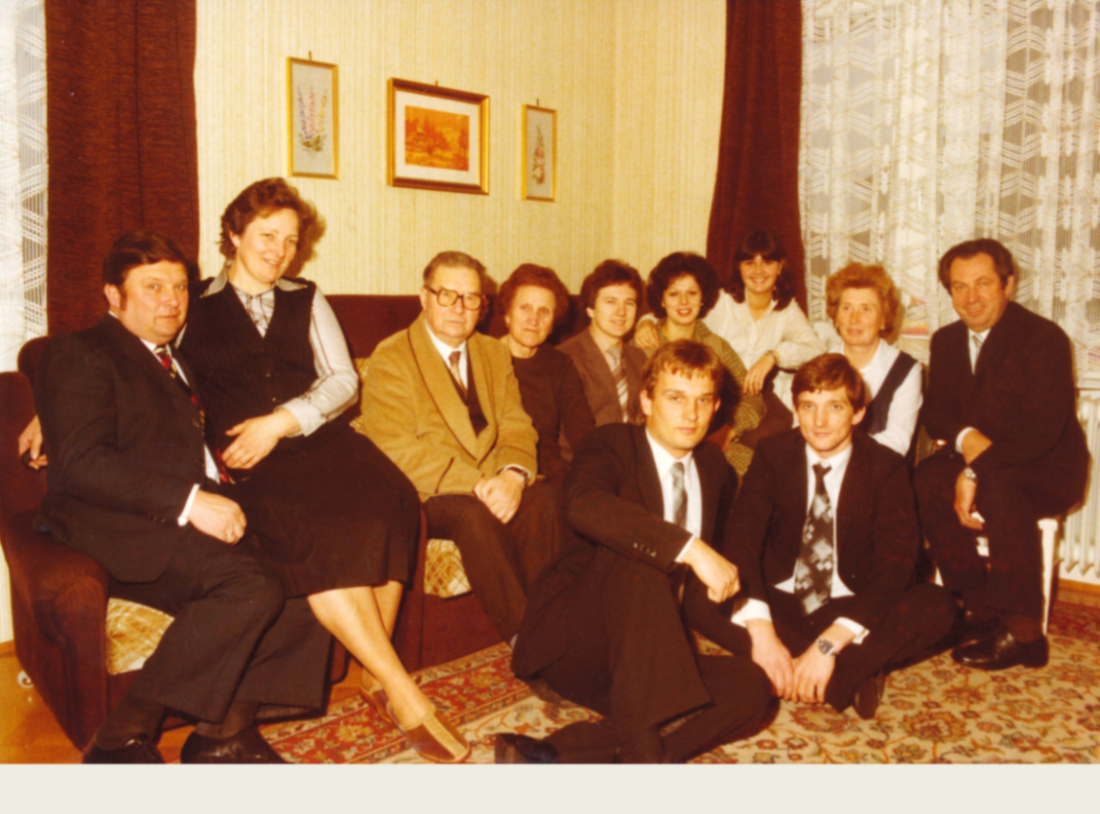 Familienbid zum Weihnachtsfest 1979 - Langer/Miertl