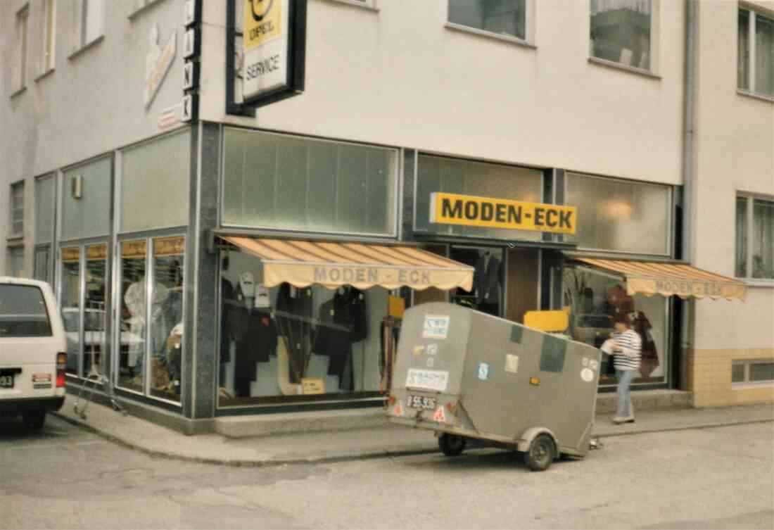 Geschäftslokal "Modeneck" - Lehargasse 5