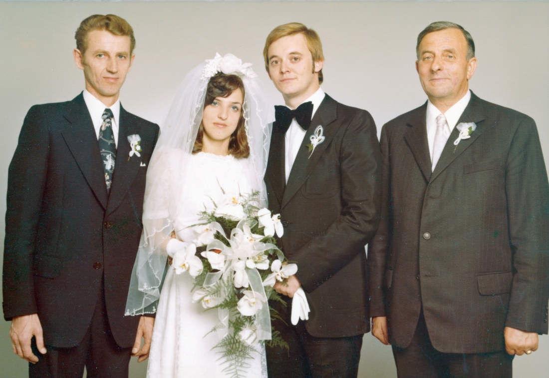 Hochzeit Renate Glatz und Eugen Wagner jun. - Drobits