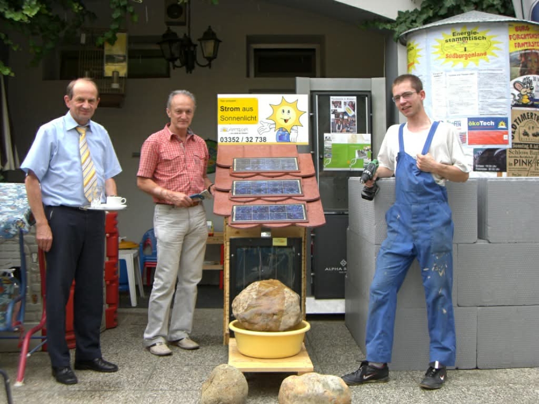 Stadt-Cafe Oberwart (Wienerstraße 3) - Energiestammtisch nistet sich ein