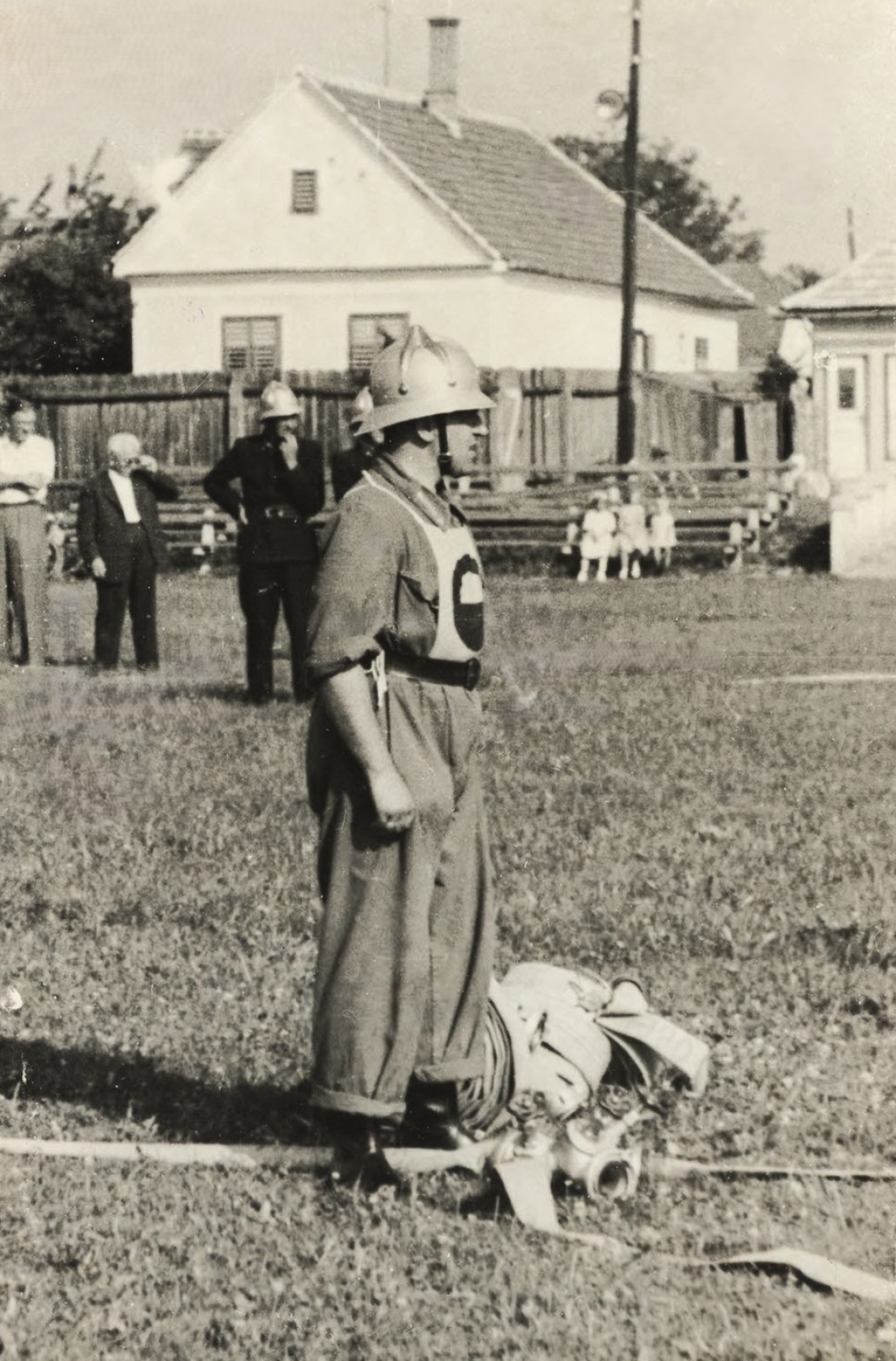 Freiwillige Feuerwehr: Leisungswettkampf am SC-Platz - Wilhelm Pleyer (*1924/+2009)
