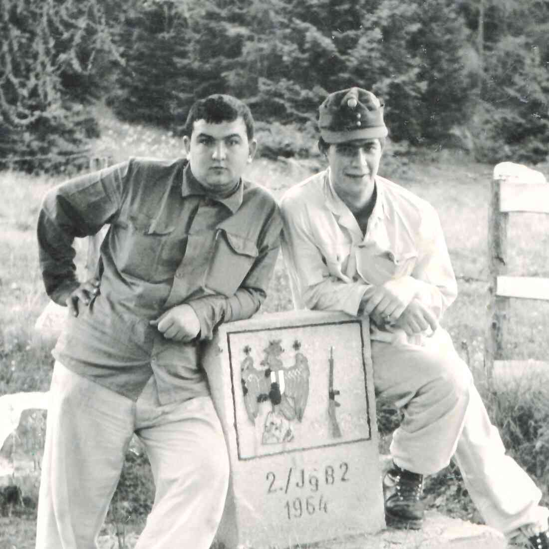 Johann Miklos (*1949/+2010) als Soldat bzw. Grundwehrdiener beim Bundesheer