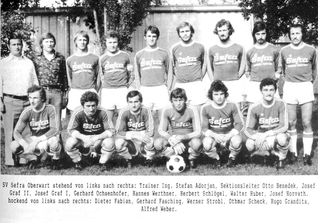 SV Sefra Oberwart: 1975/76