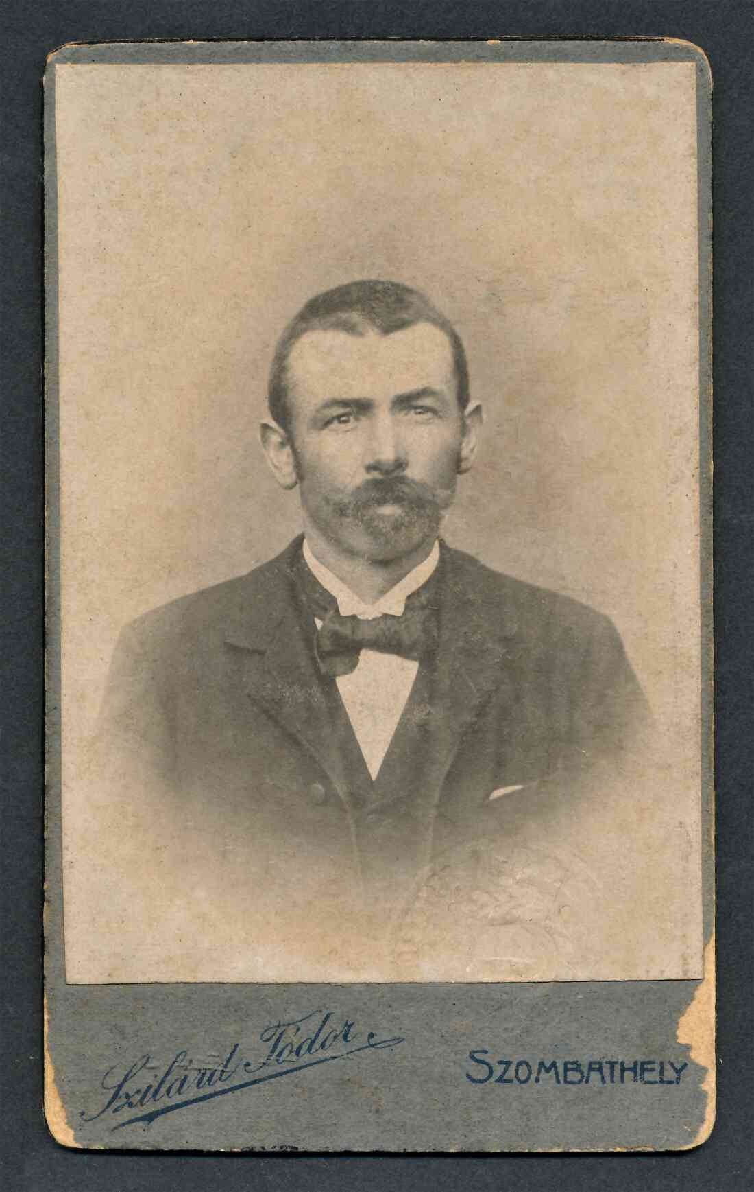 Michael Seper (Eisenbahner) *1873 / +1921 - Portrait