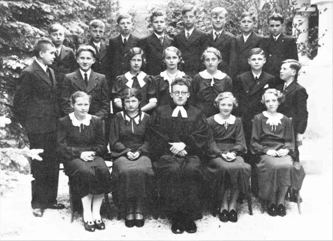 Evang. Pfarrgemeinde AB: Konfirmation 1938 - Böhm