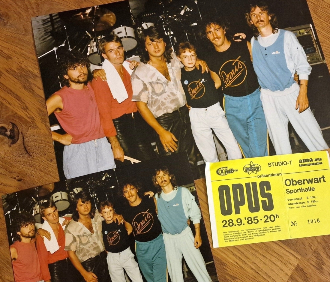 Gerald Ringbauer und "Opus" in der Sporthalle Oberwart mit Eintrittskarte