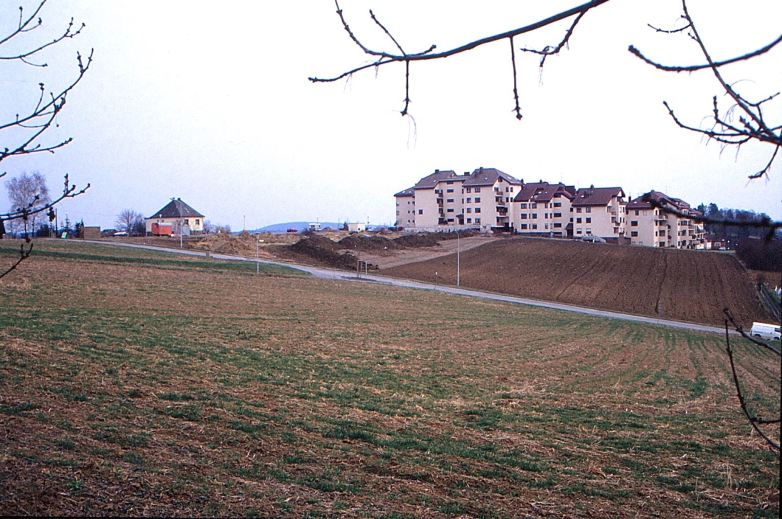 OSG: Errichtung der Wohnhausanlage mit den Häusern Obere Hochstraße 5a, 5b, 5c und 5d - Baubeginn