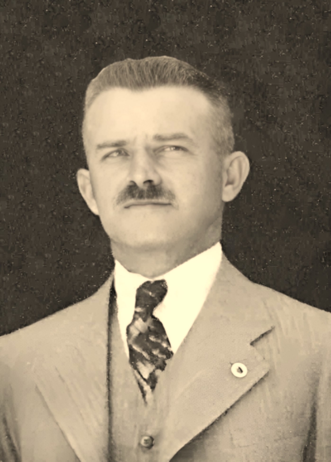 Portrait Georg Miertl (Schuster und Mesner, Am Telek 2, *1892/+1976)